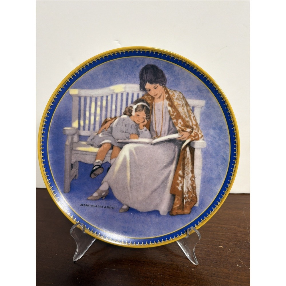 Mothers Day Plate Jessica Willcox Smith Childhood Holiday Memories Knowles